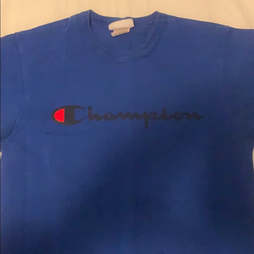 A Champion shirt